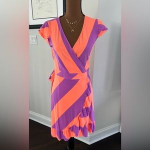 Lilly Pulitzer Wrap Dress, size Small.